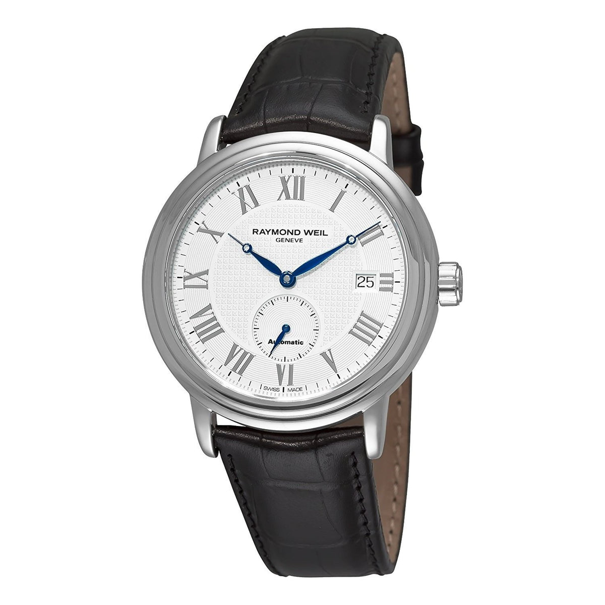 Raymond Weil Men&#39;s 2838-STC-00308 Maestro Automatic Leather Watch