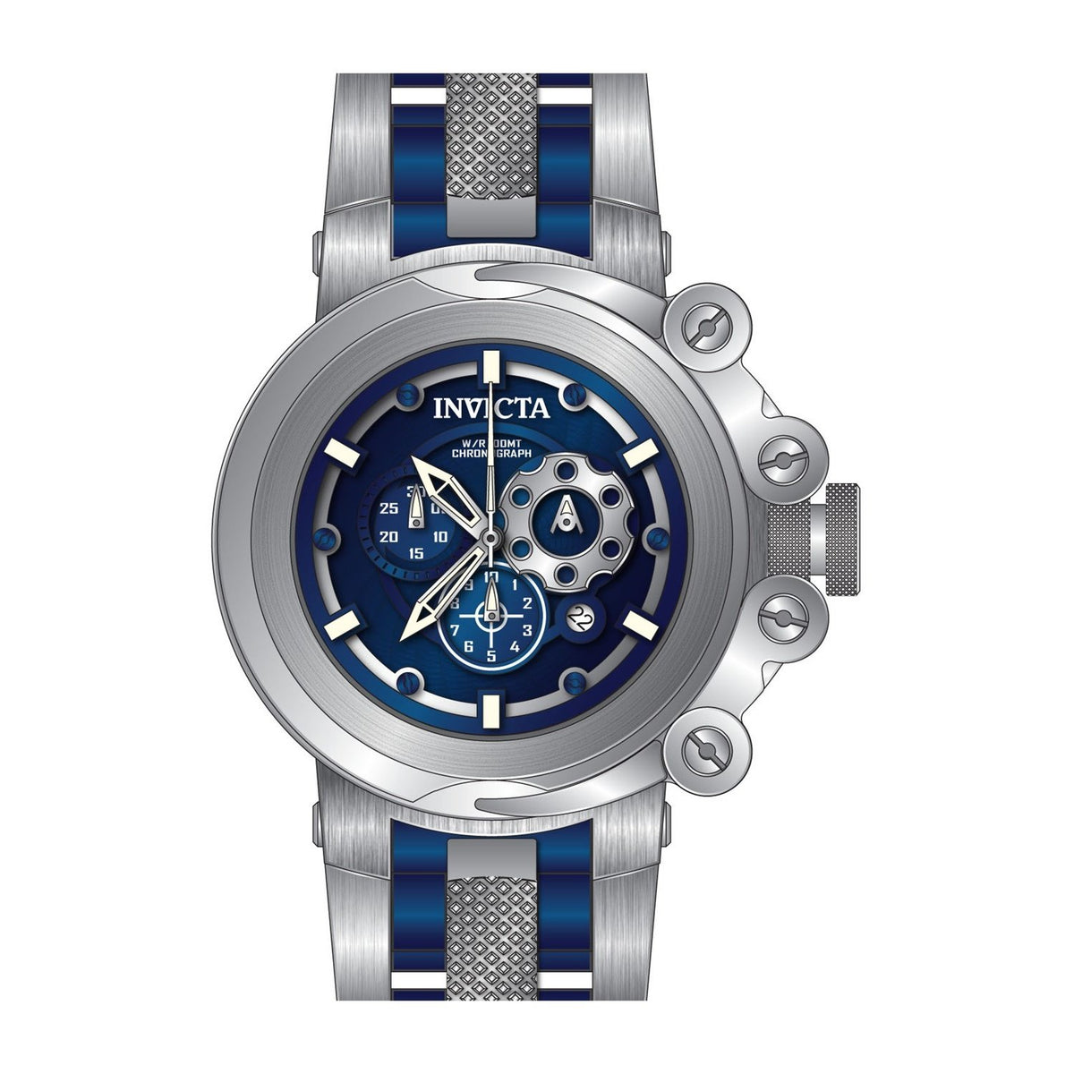 Invicta Men's 28403 Coalition Forces Blue Stainless Steel Watch