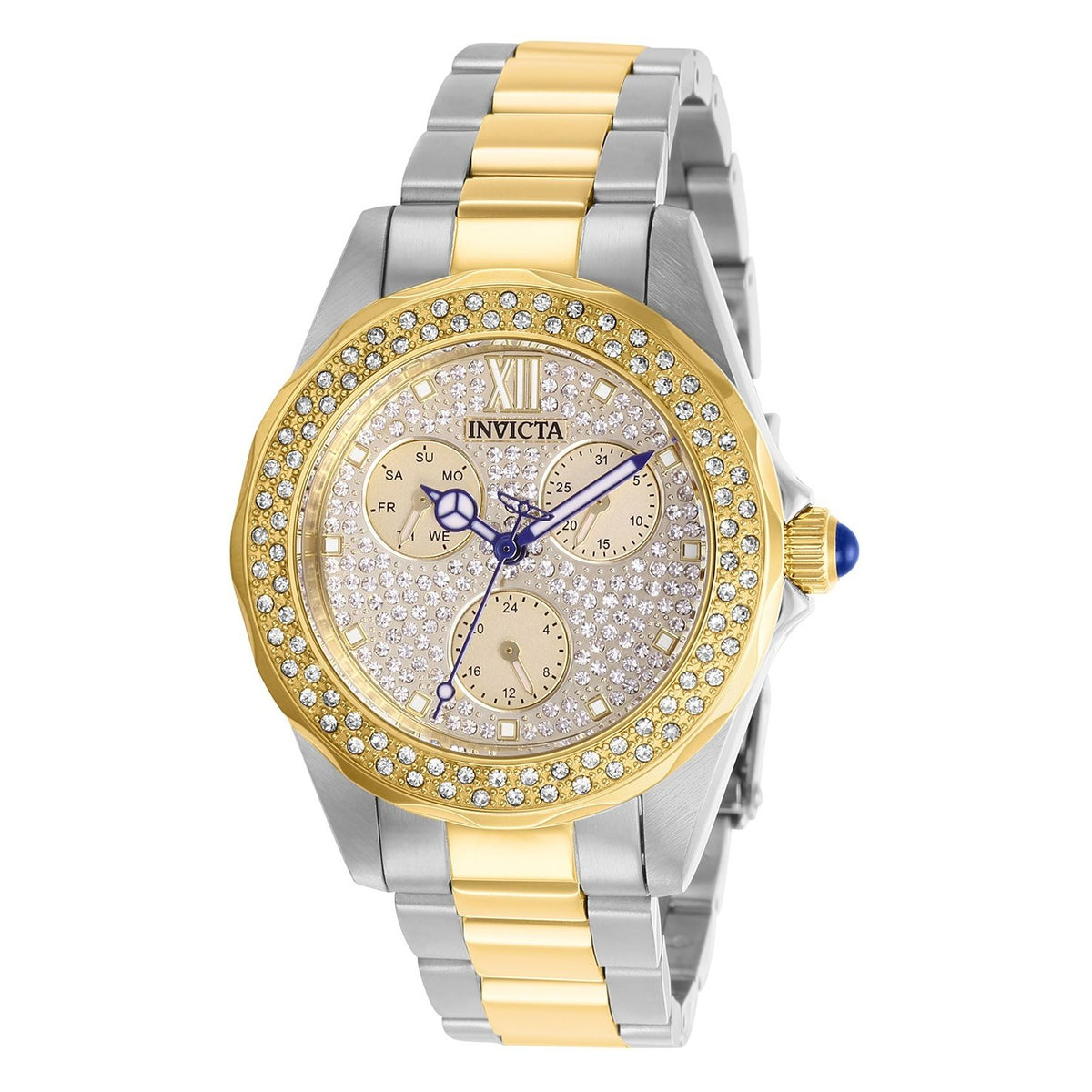 Invicta Women's 28433 Angel Gold-Tone and Silver Stainless Steel Watch