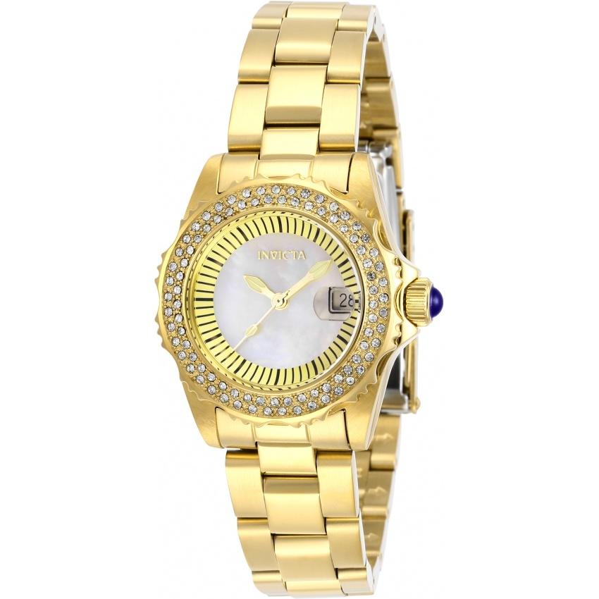 Invicta Women&#39;s 28444 Angel Gold-Tone Stainless Steel Watch