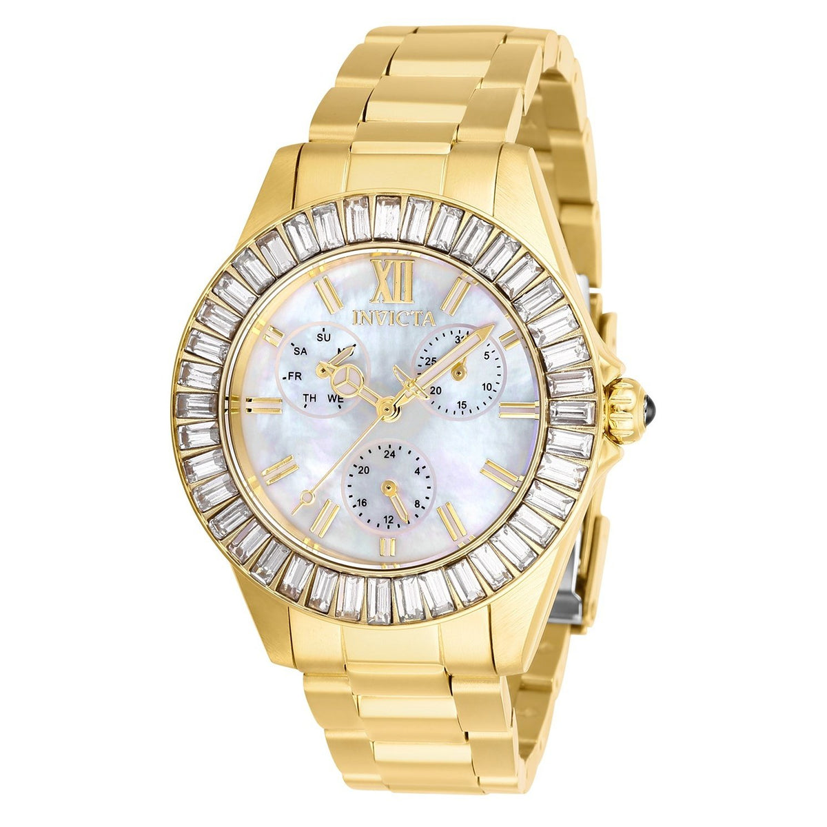 Invicta Women&#39;s 28452 Angel Gold-tone Stainless Steel Watch