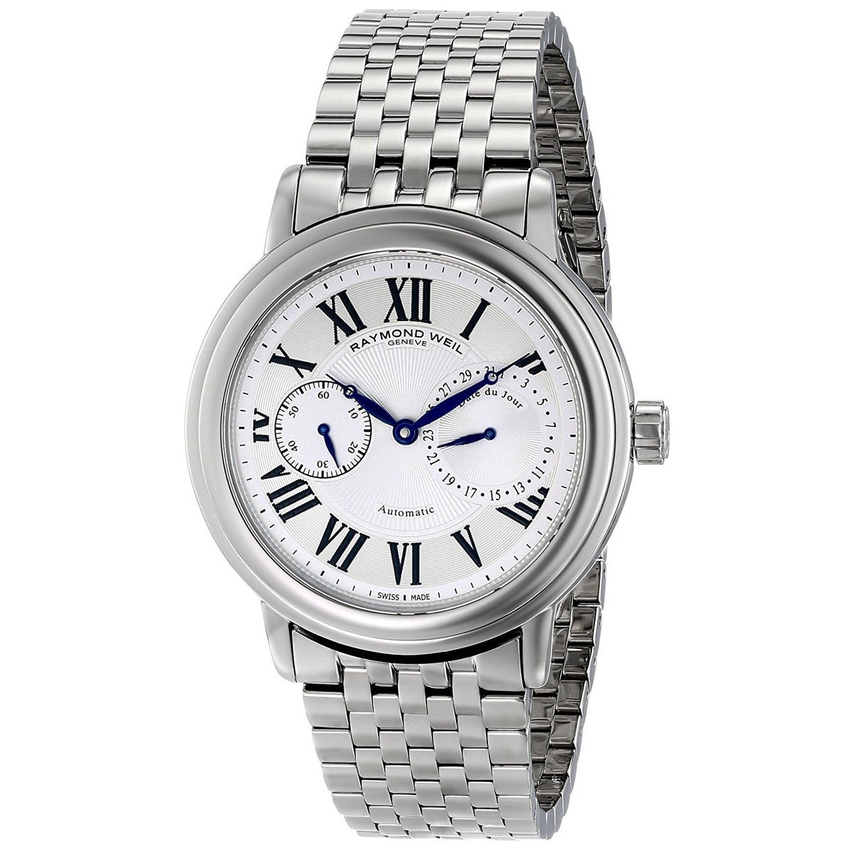 Raymond Weil Men&#39;s 2846-ST-00659 Maestro Chronograph Automatic Stainless Steel Watch