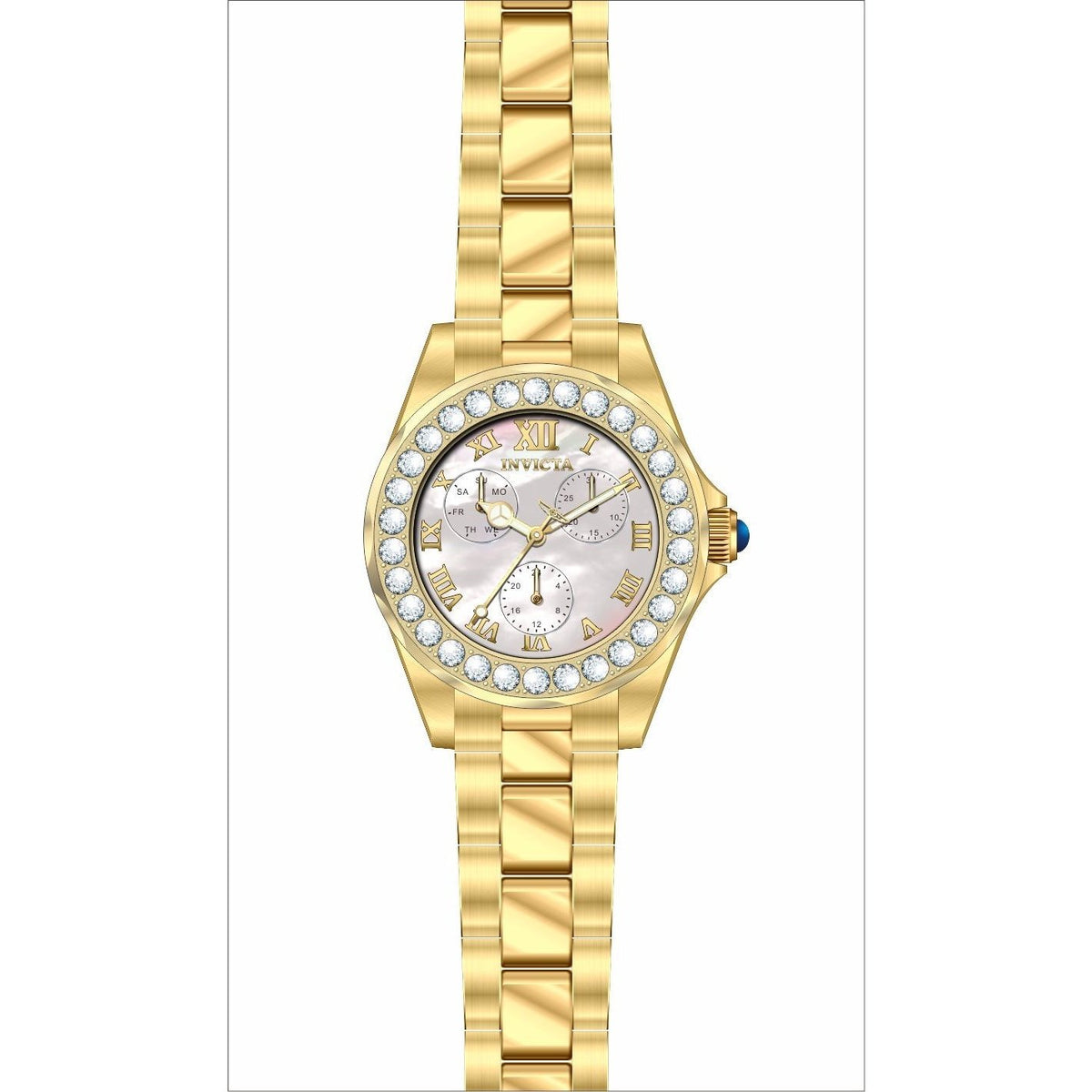 Invicta Women&#39;s 28465 Angel Gold-tone Stainless Steel Watch