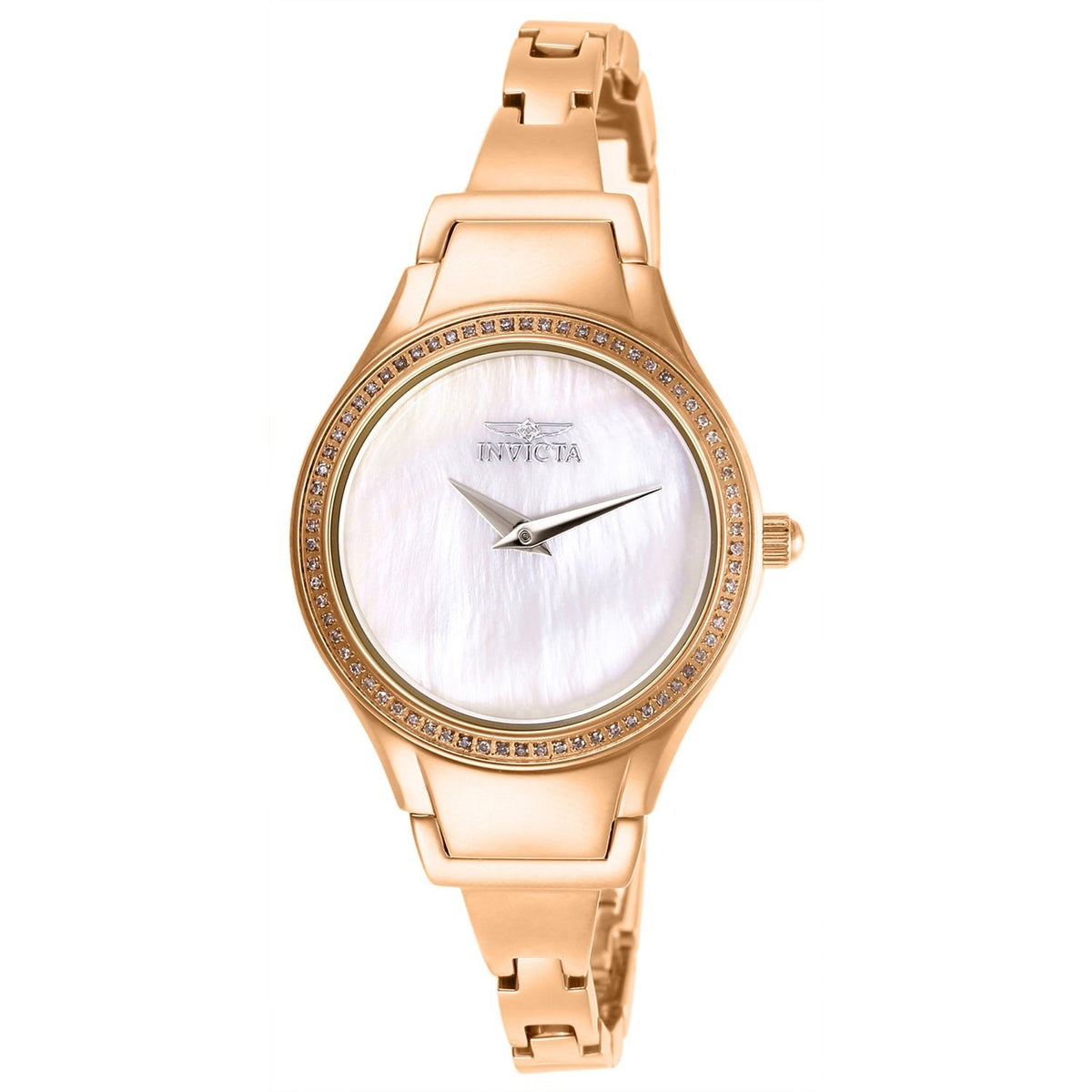 Invicta Women's 28506 Angel Rose-Tone Stainless Steel Watch