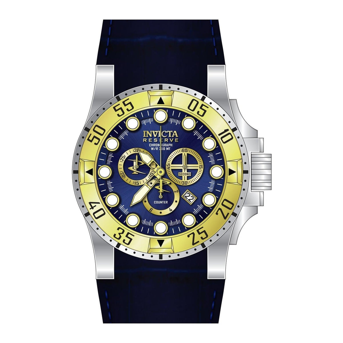 Invicta Men's 28529 Reserve Excursion Blue Leather Watch