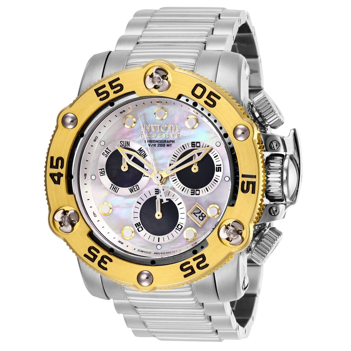 Invicta Men&#39;s 28546 Reserve Propeller Stainless Steel Watch