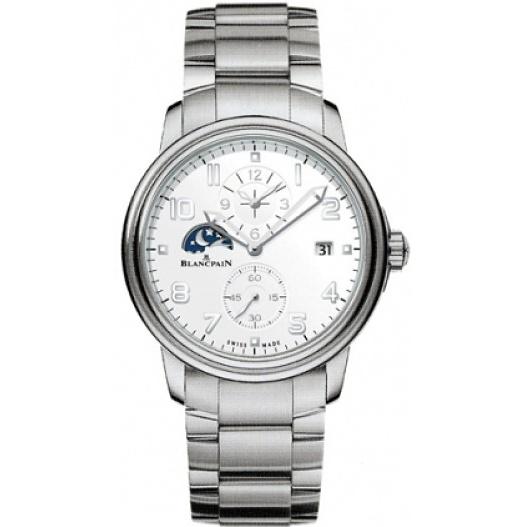 Blancpain Men&#39;s 2860-1127-71 Leman Chronograph Stainless Steel Watch