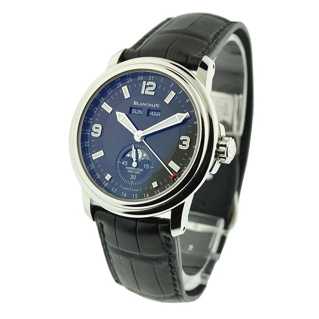 Blancpain Men's 2863-1130-71 Leman Stainless Steel Watch