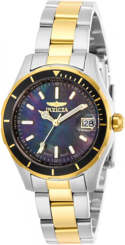 Invicta Women's 28647 Pro Diver Two-Tone Silver Watch