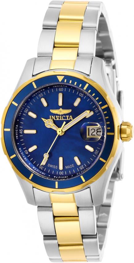 Invicta Women's 28649 Pro Diver Two-Tone Silver Watch