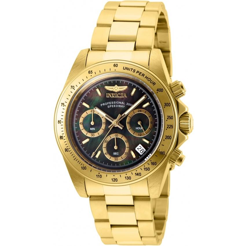 Invicta Men&#39;s 28670 Speedway Invicta Connection Gold-Tone Stainless Steel Watch