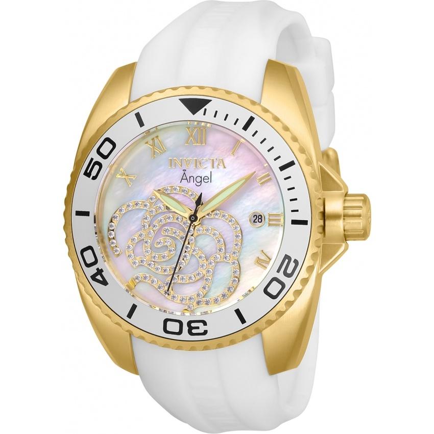Invicta Women's 28677 Pro Diver Invicta Connection White Silicone Watch