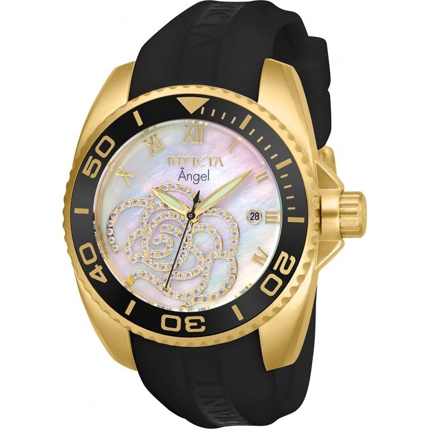 Invicta Women's 28678 Pro Diver Invicta Connection Black Silicone Watch