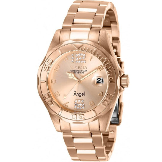 Invicta Women's 28681 Angel Invicta Connection Rose-Tone Stainless Steel Watch
