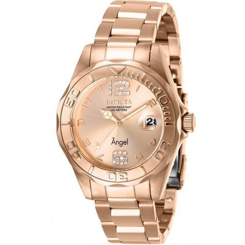 Invicta Women's 28681 Angel Invicta Connection Rose-Tone Stainless Steel Watch