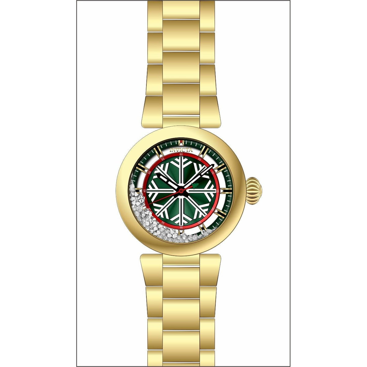 Invicta Men's 28696 Specialty Gold-Tone Stainless Steel Watch