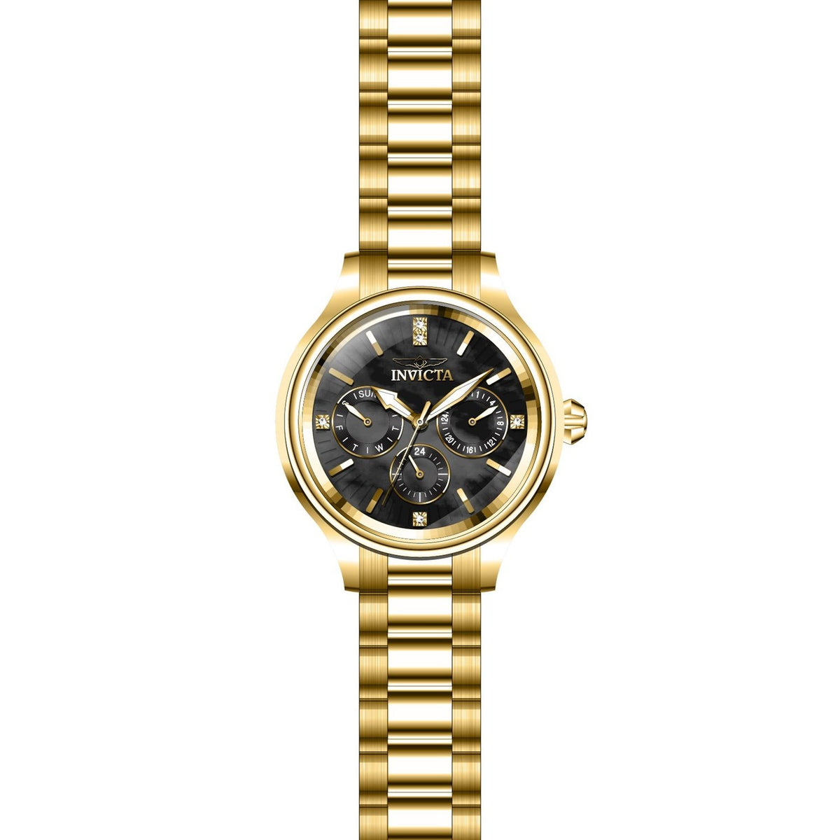 Invicta Women&#39;s 28735 Angel Gold-Tone Stainless Steel Watch