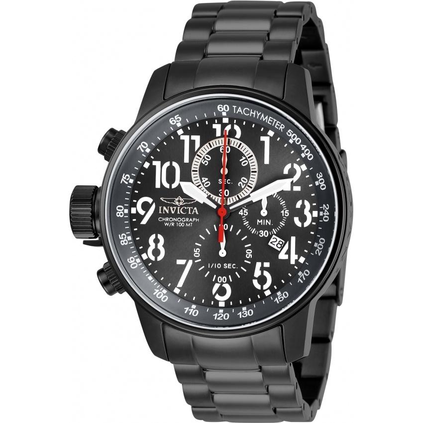 Invicta Men's 28746 I-Force Invicta Connection Black Stainless Steel Watch