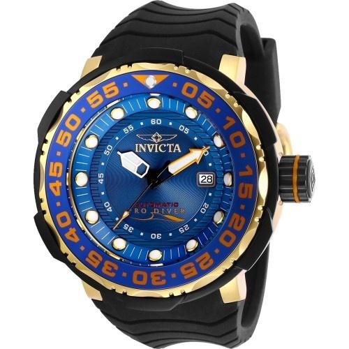 Invicta Men&#39;s 28784 Pro Diver Automatic Black Silicone Watch