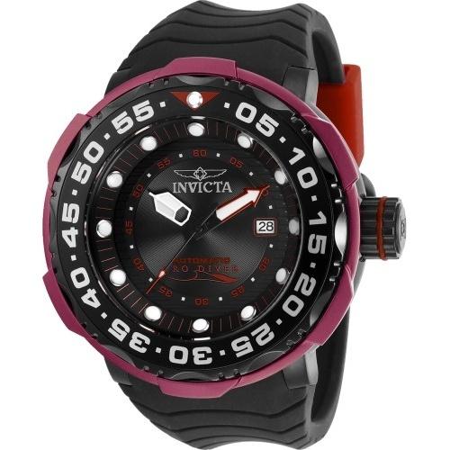 Invicta Men&#39;s 28787 Pro Diver Automatic Black Silicone Watch