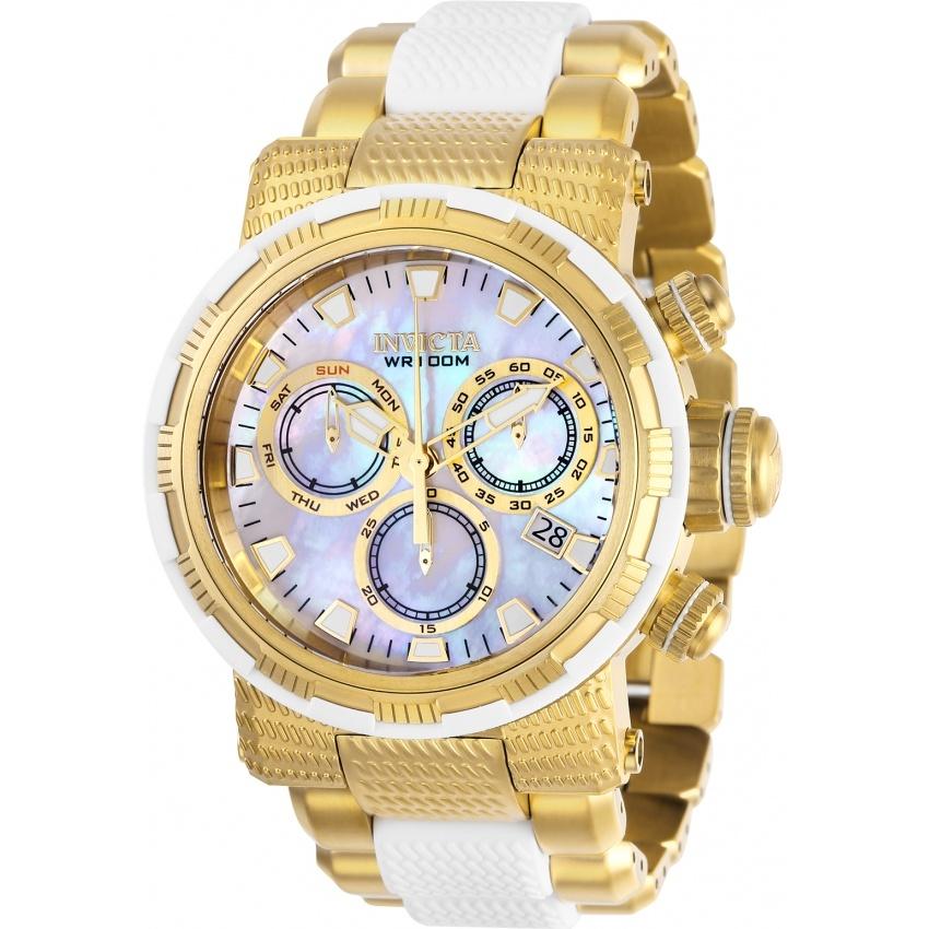Invicta Men's 28798 Specialty Gold-Tone and White Inserts Stainless Steel Watch
