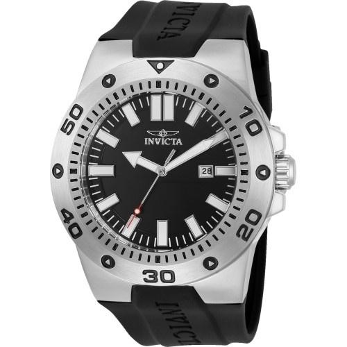 Invicta Men's 28815 Pro Diver Scuba Pro Black Silicone Watch