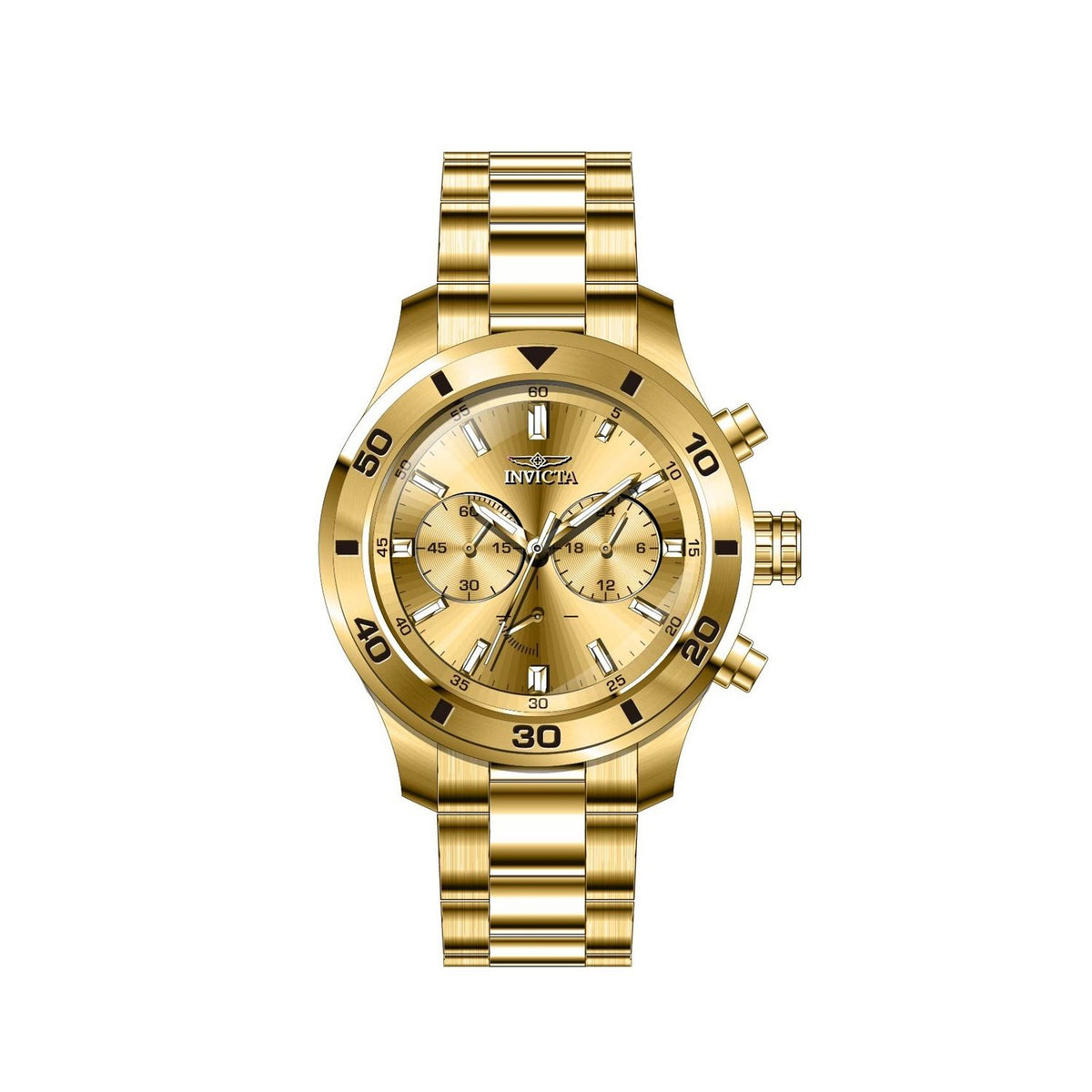 Invicta Men&#39;s 28887 Mechanical Gold-Tone Stainless Steel Watch