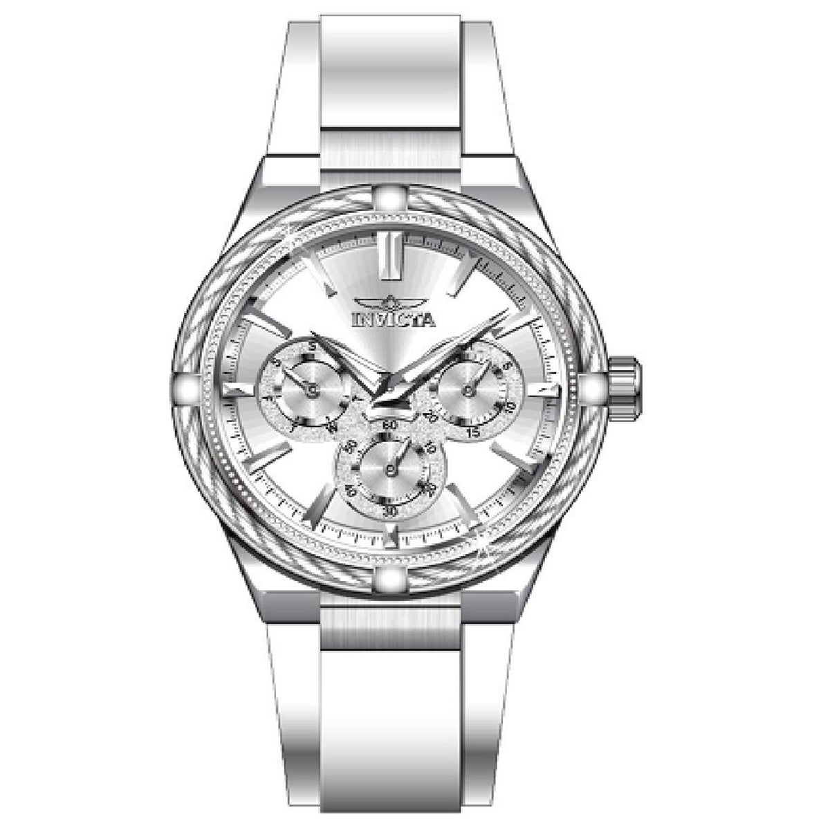 Invicta Women's 28909 Bolt White Silicone Watch