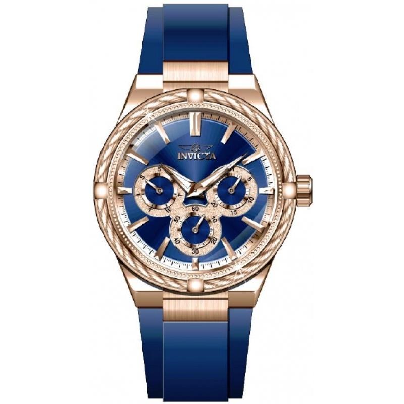 Invicta Women's 28912 Bolt Blue Silicone Watch
