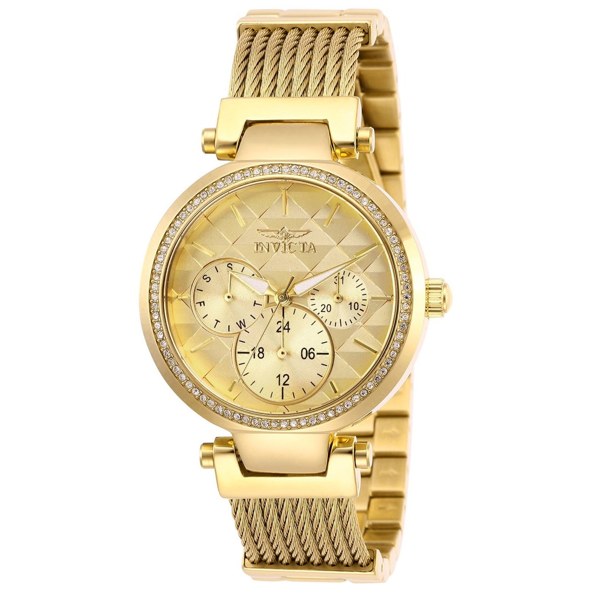 Invicta Women's 28918 Angel Gold-Tone Stainless Steel Watch