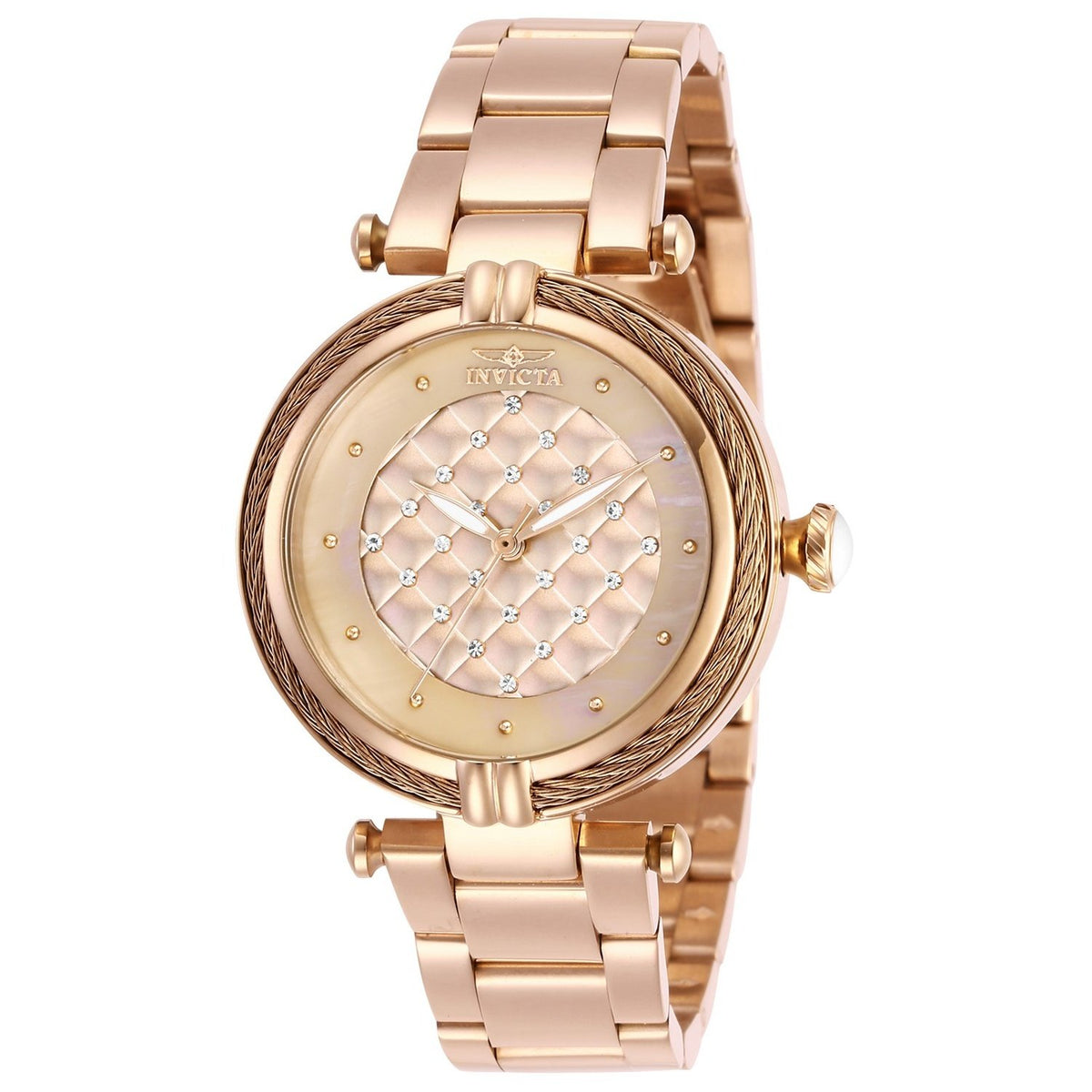 Invicta Women's 28933 Bolt Rose-Tone Stainless Steel Watch