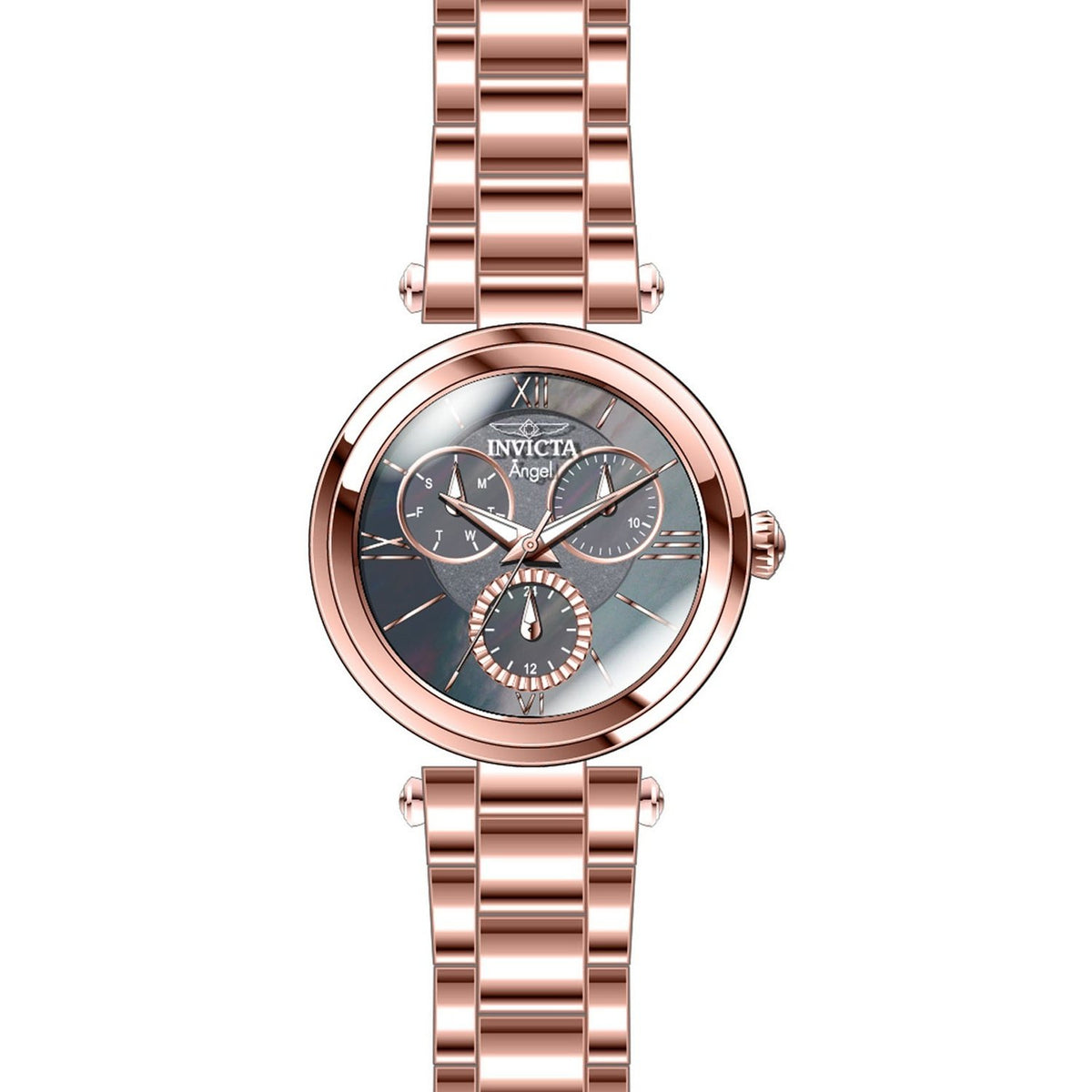 Invicta Women's 28937 Angel Rose-Tone Stainless Steel Watch