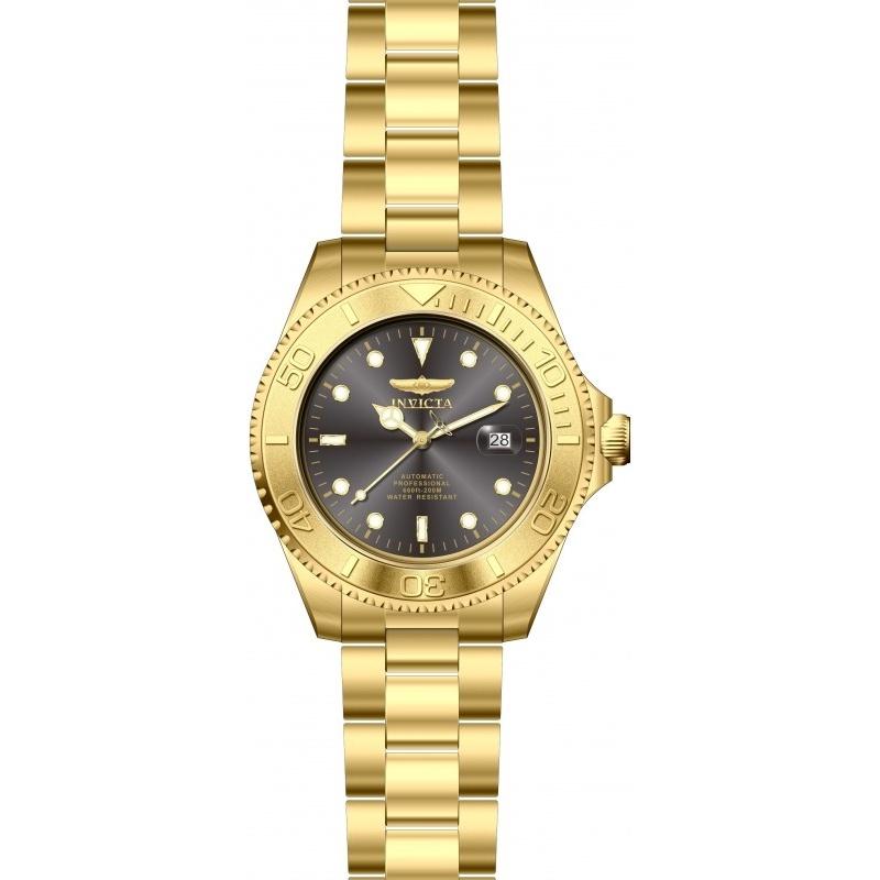 Invicta Men&#39;s 28952 Pro Diver Automatic Gold-Tone Stainless Steel Watch
