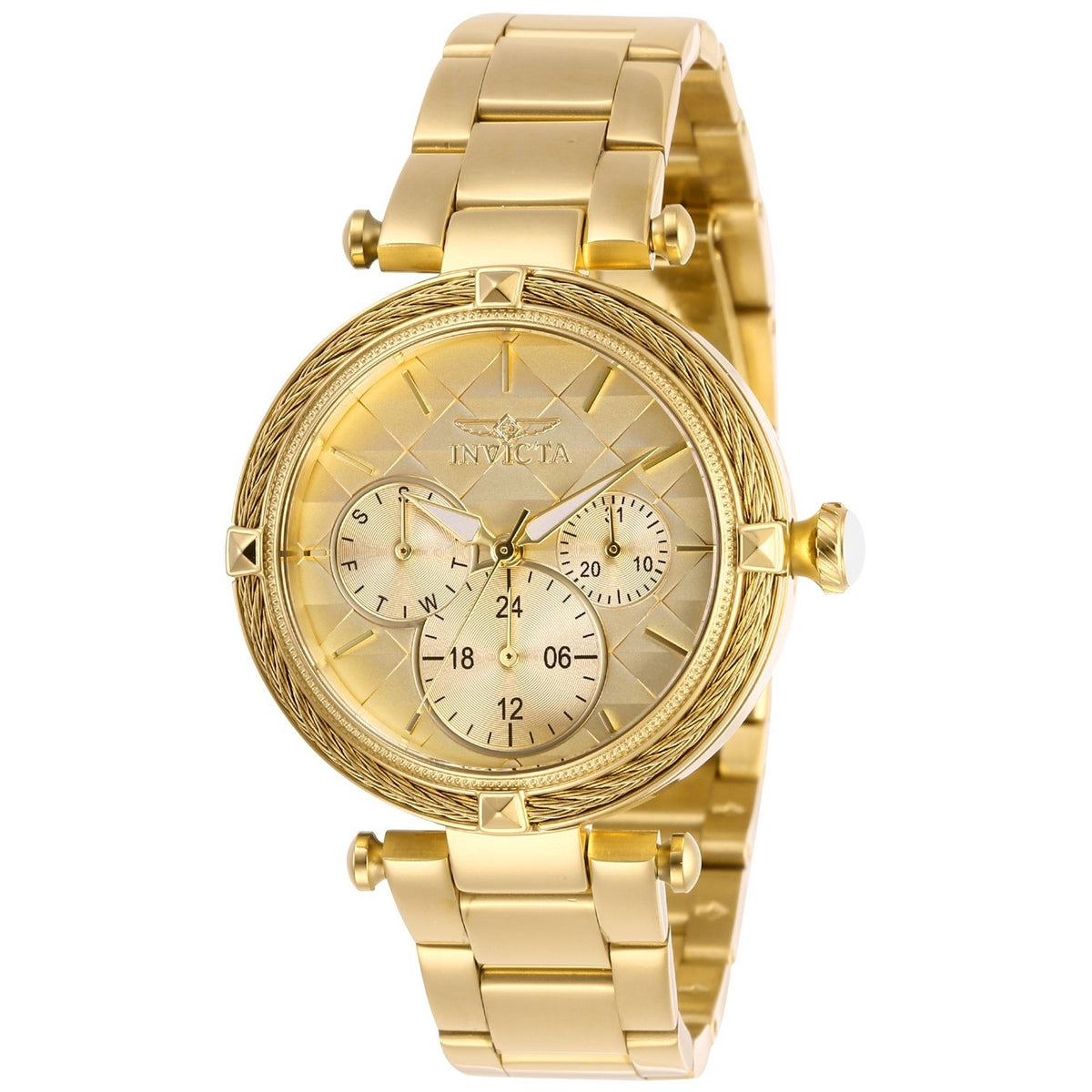Invicta Women&#39;s 28957 Bolt Gold-Tone Stainless Steel Watch