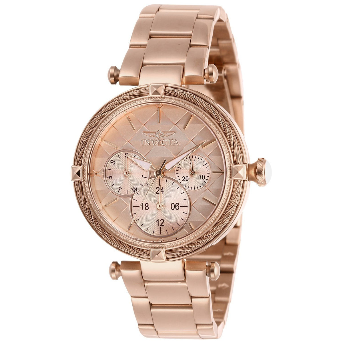 Invicta Women's 28961 Bolt Rose-Tone Stainless Steel Watch
