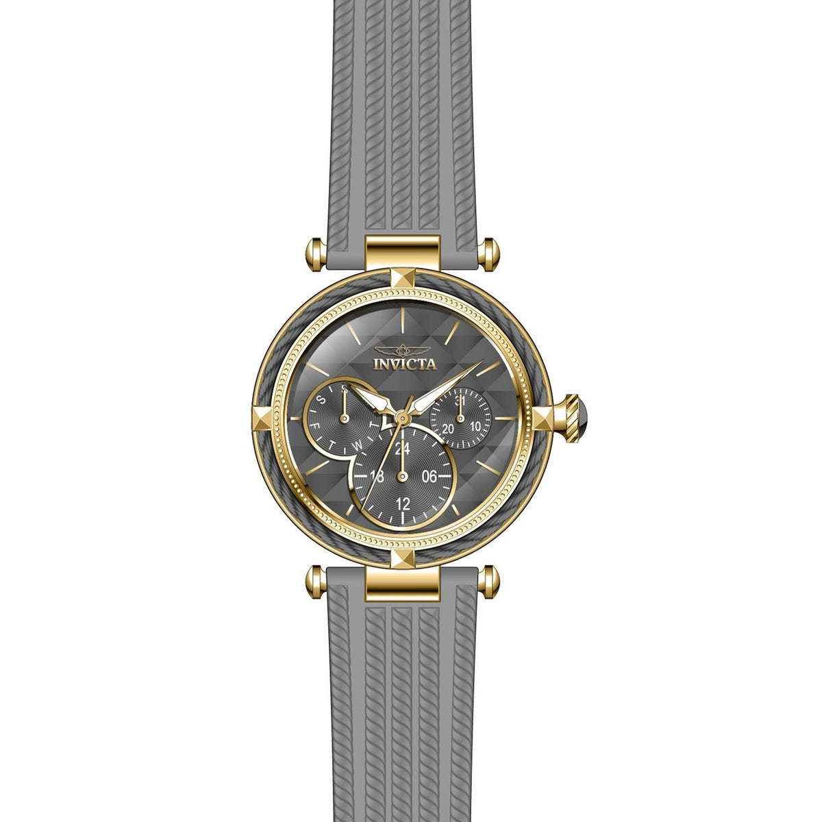 Invicta Women's 28967 Bolt Gunmetal Polyurethane Watch