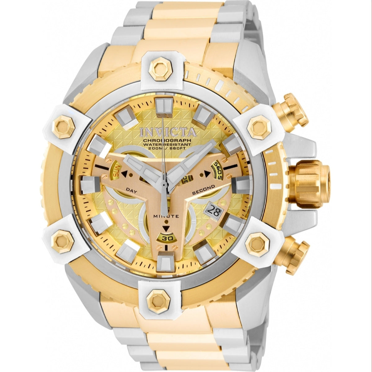 Invicta Men's 29019 Coalition Forces Gold-Tone and Silver Stainless Steel Watch