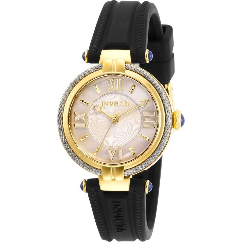 Invicta Women&#39;s 29123 Bolt Black Silicone Watch