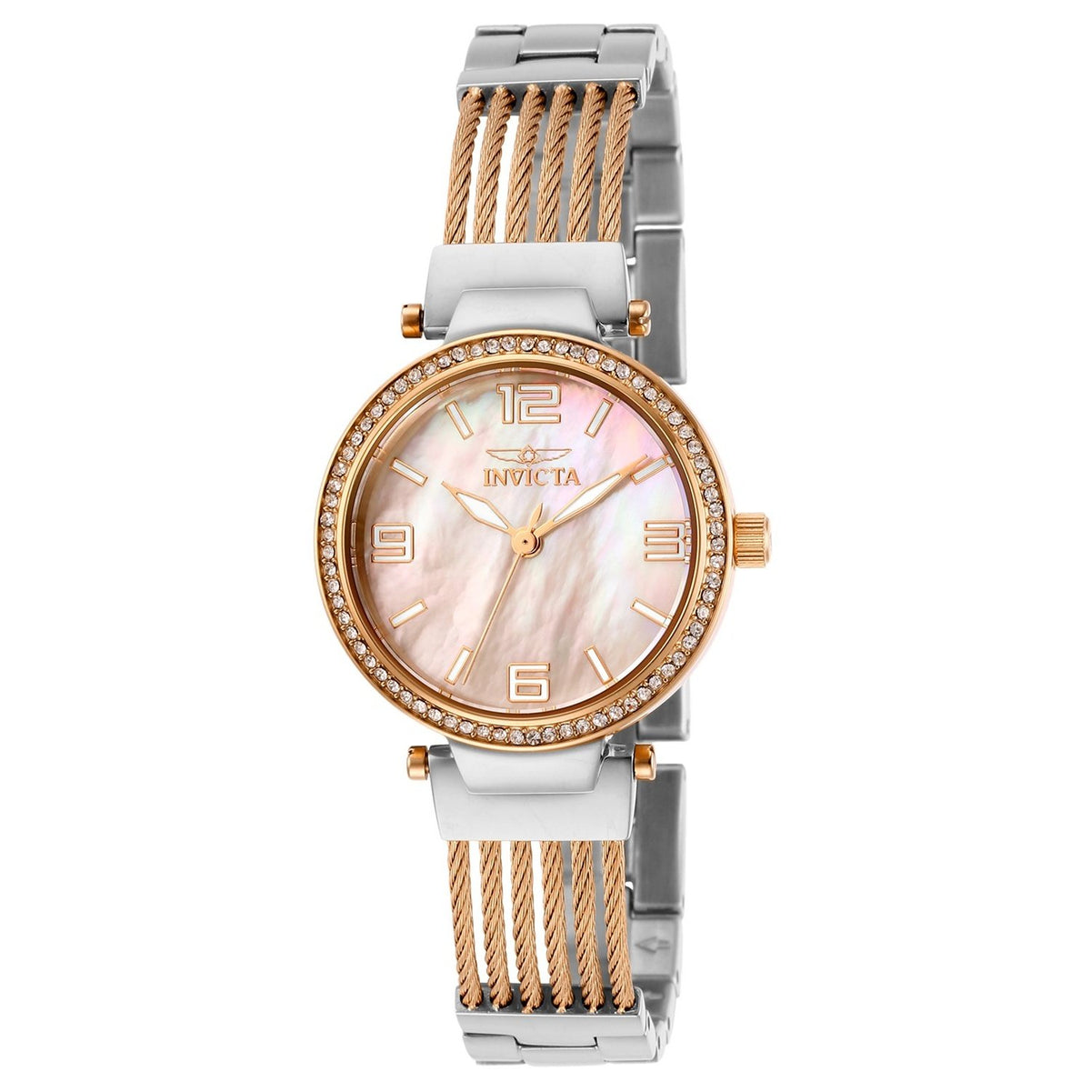Invicta Women&#39;s 29142 Bolt Rose-Tone Stainless Steel Watch