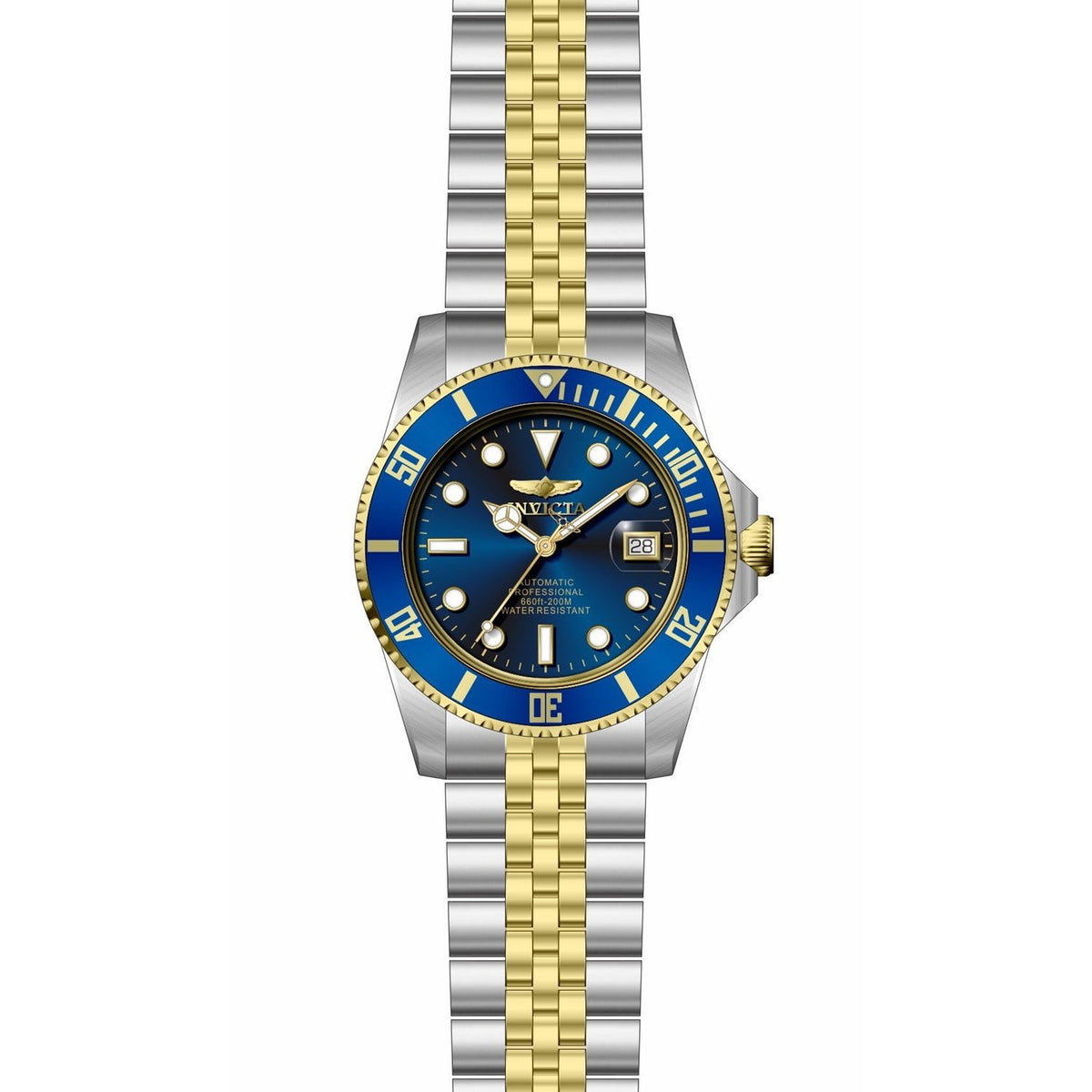 Invicta Men's 29182 Pro Diver Gold-Tone and Silver Stainless Steel Watch