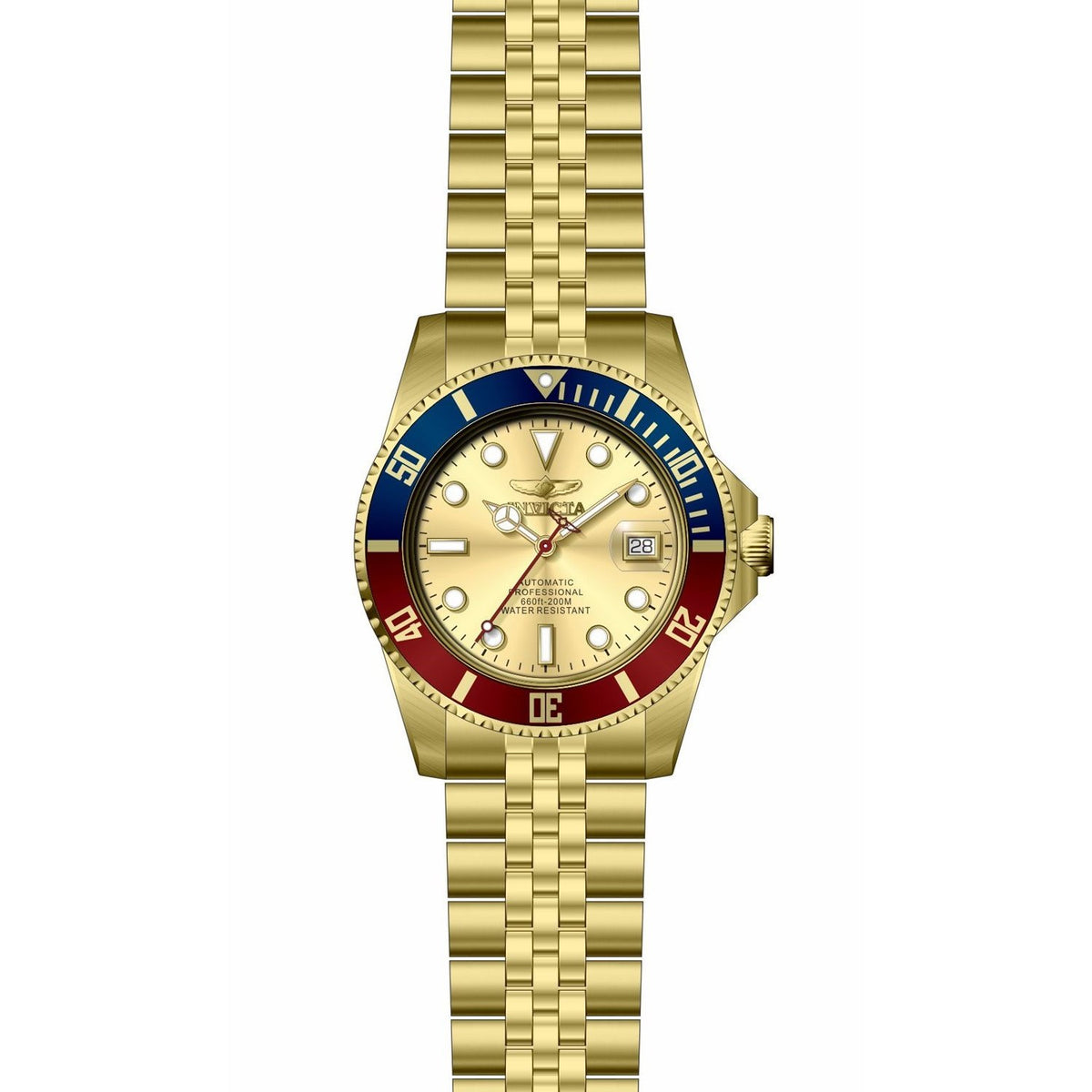 Invicta Men&#39;s 29183 Pro Diver Gold-Tone Stainless Steel Watch