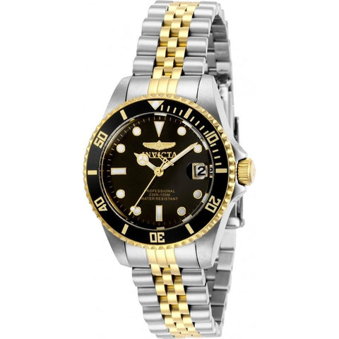 Invicta Women's 29189 Pro Diver Gold-Tone and Silver Stainless Steel Watch