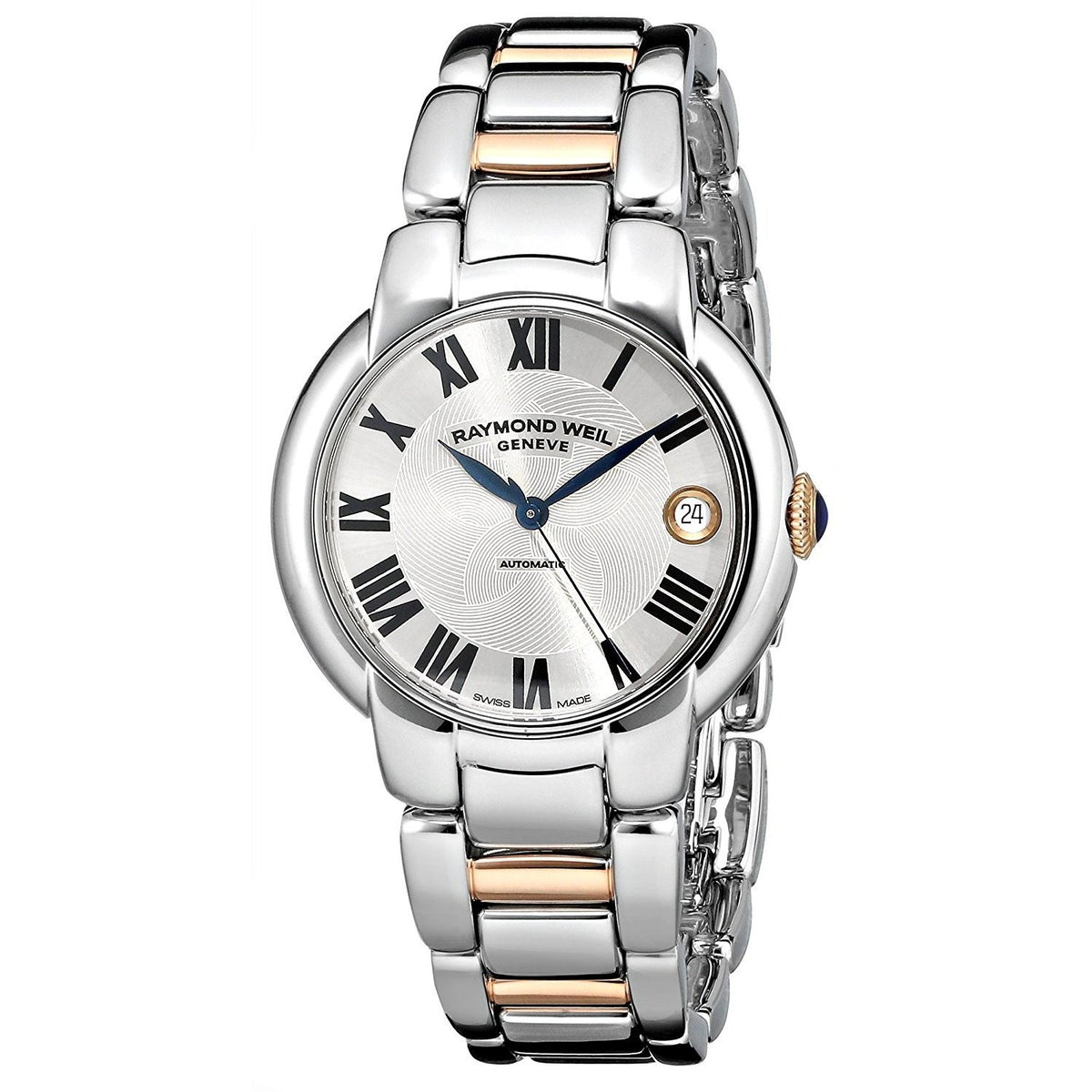 Raymond Weil Women&#39;s 2935-S5-01659 Jasmine Automatic Diamond Two-Tone Stainless Steel Watch