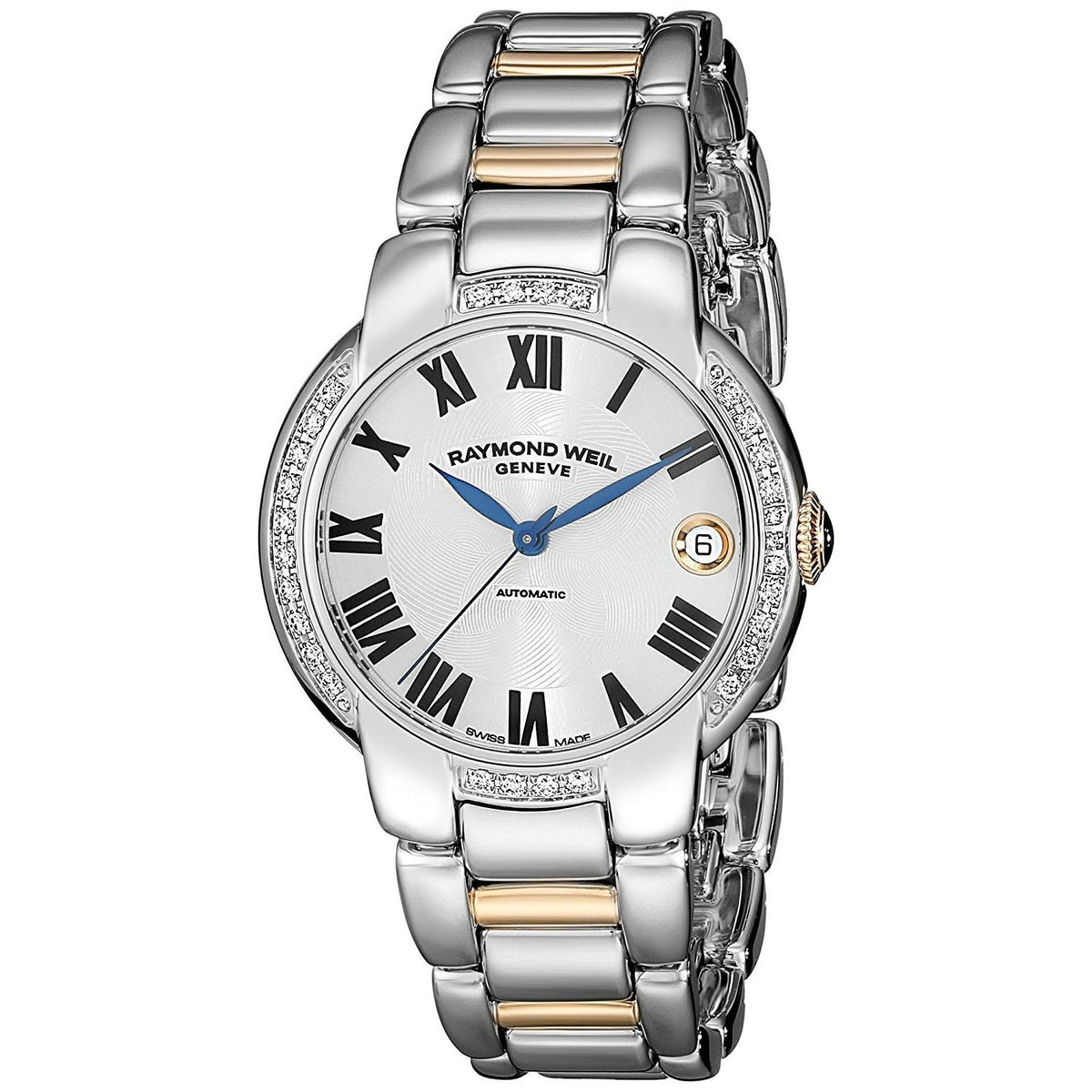 Raymond Weil Women&#39;s 2935-S5S-01659 Jasmine Automatic Two-Tone Stainless Steel Watch