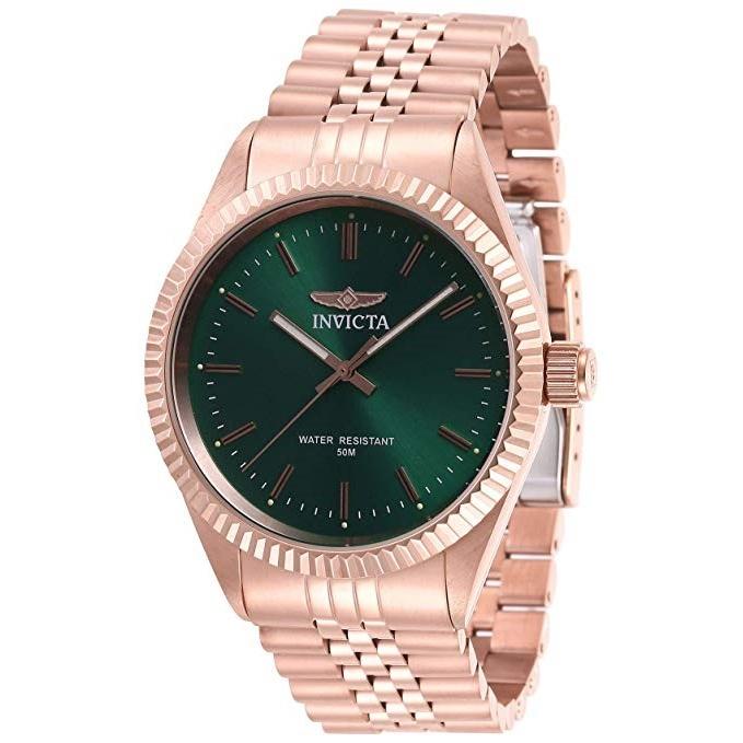 Invicta Men&#39;s 29391 Specialty Rose-Tone Stainless Steel Watch