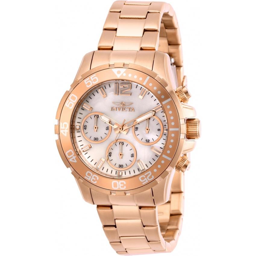 Invicta Women's 29457 Pro Diver Rose-Tone Stainless Steel Watch
