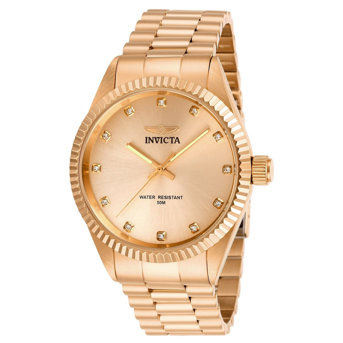 Invicta Men&#39;s 29506 Specialty Rose-Tone Stainless Steel Watch