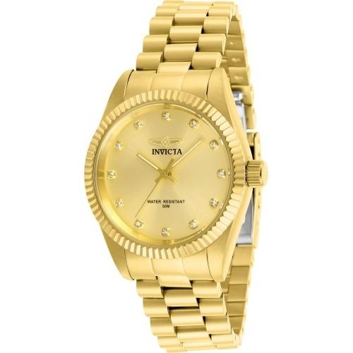 Invicta Women&#39;s 29511 Specialty Gold-Tone Stainless Steel Watch