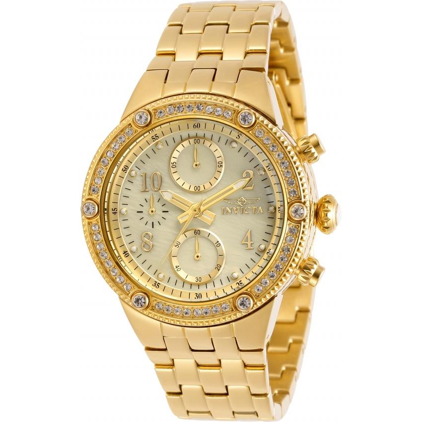 Invicta Women's 29527 Angel Gold-Tone Stainless Steel Watch