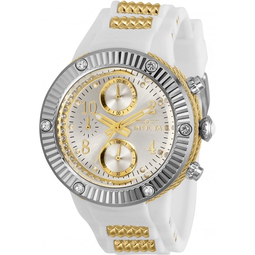 Invicta Women&#39;s 29552 Angel White Stainless Steel Watch